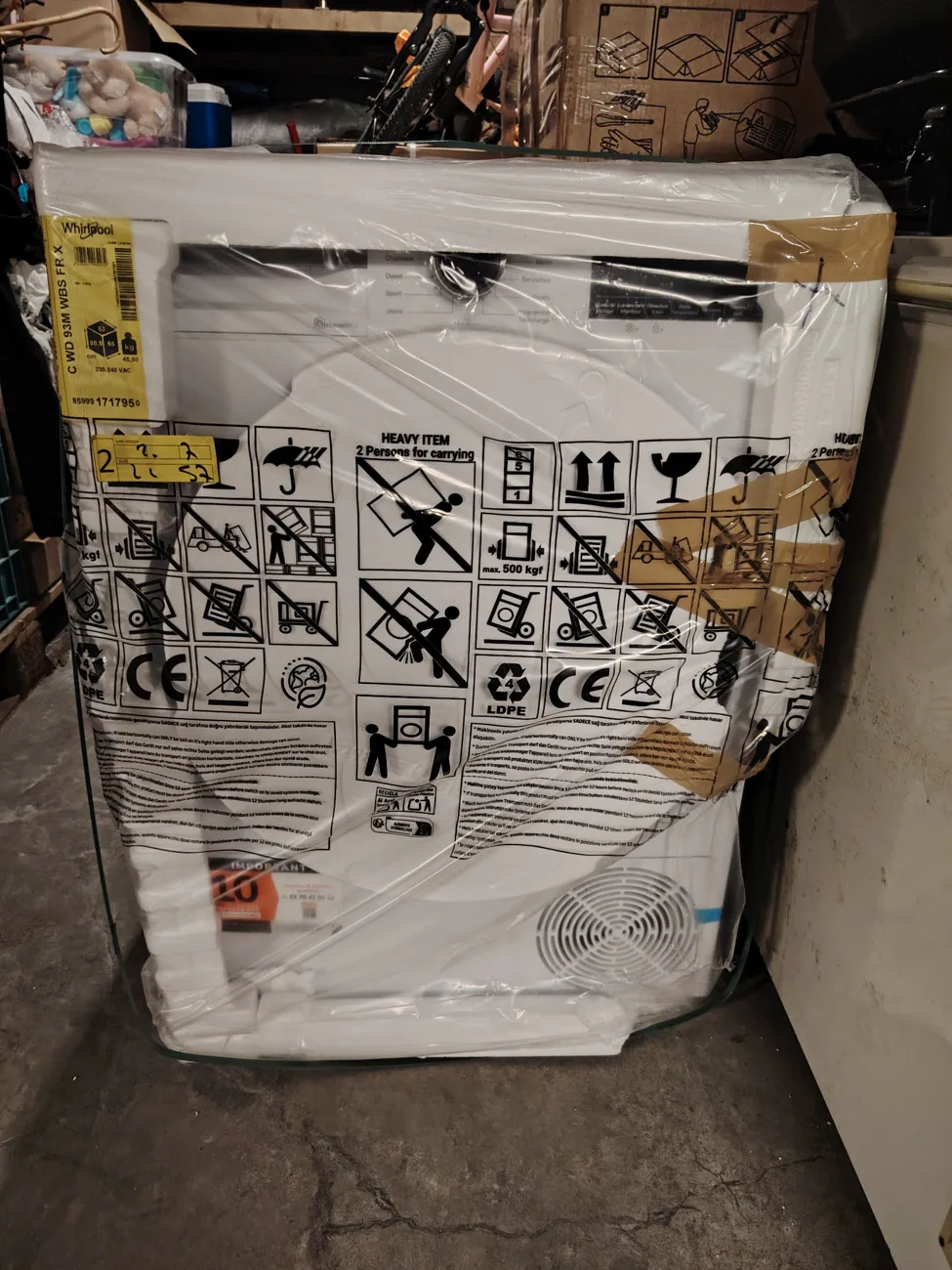 Photographie réelle du produit seche-linge-9kg